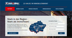 Desktop Screenshot of immovoba.de